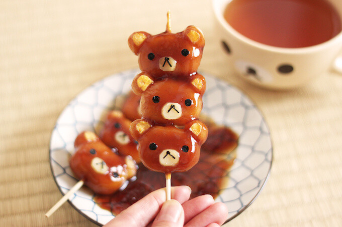 [Healthy Food for the Geeky Soul] Rilakkuma Mitarashi Dango 16