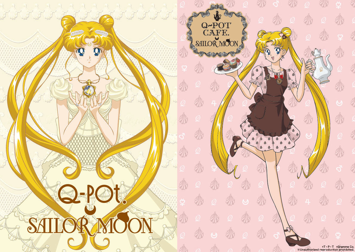 Q-pot.× Sailor Moon at Q-pot CAFE. Opens to Celebrate Sailor Moon’s 20th Anniversary! 0