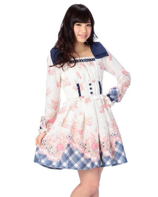 [LIZ LISA Floral Panel One Piece Dress](https://otakumode.com/shop/551d3bcda692ffb2183267dc) 12