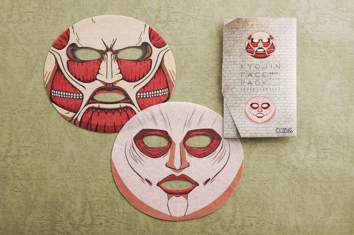 Hit Magazine Bonus Item “Attack on Titan Face Pack” Becomes Commercial Product! 0