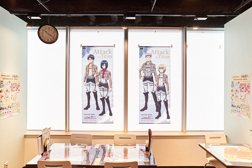 Celebrate Attack on Titan Season 2 at animate Cafe! [Photo Report] 5