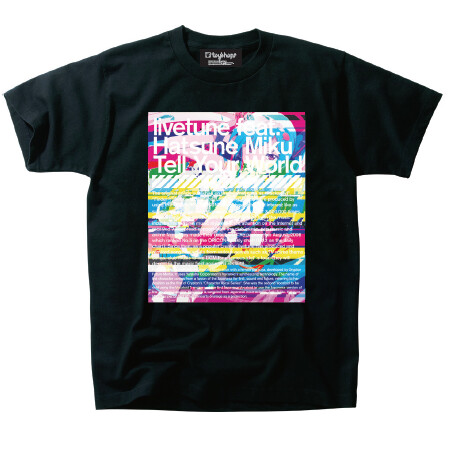 Hatsune Miku Tell Your World Glitch T Shirt Tokyo Otaku Mode Tom