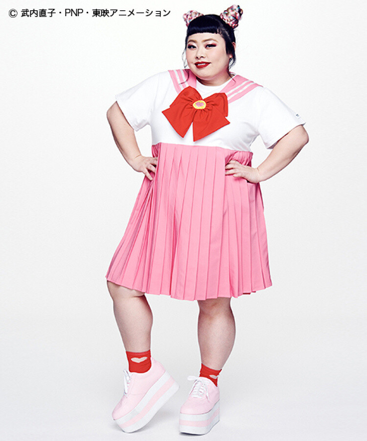 Sailor Moon Collaborates with Watanabe Naomi for Plus Size Fashion Line! 9