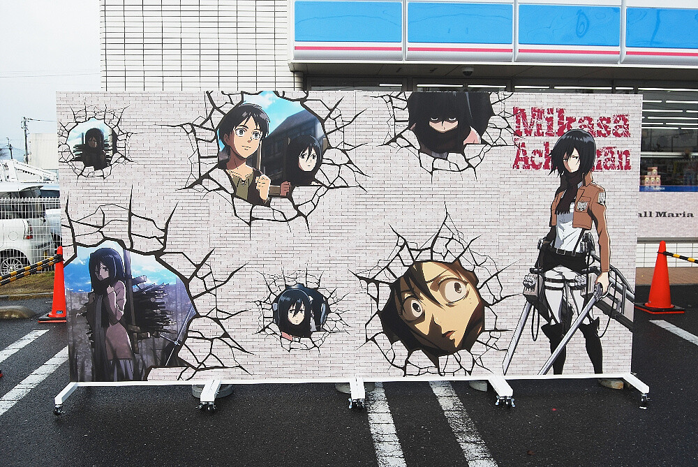 Lawson Stores Themed After Attack on Titan Open! Campaign Goods Also Go on Sale! 25