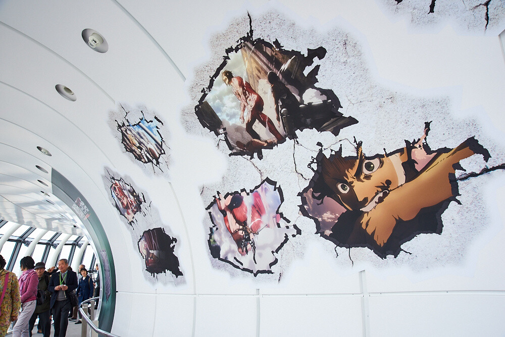 Titans Take Over TOKYO SKYTREE®! [Photo Report] 11