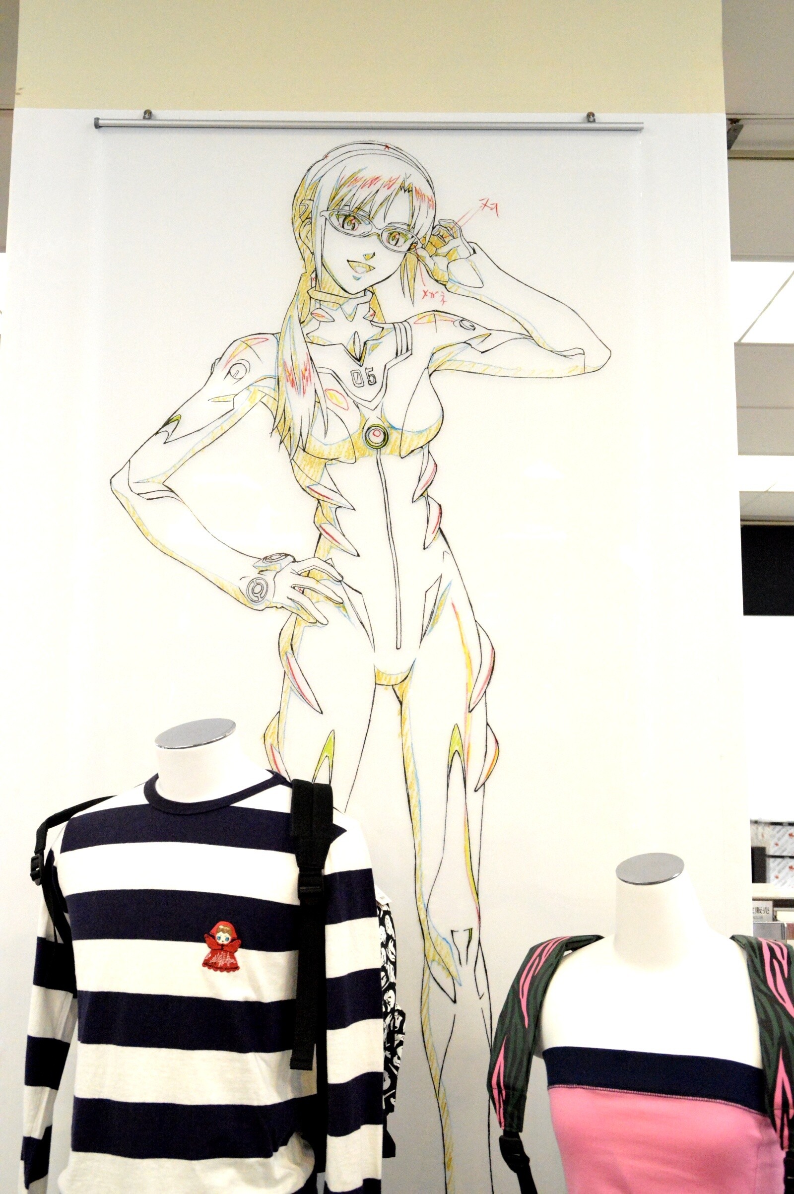 "Evangelion Exhibit" MATSUYA GINZA ©khara  14