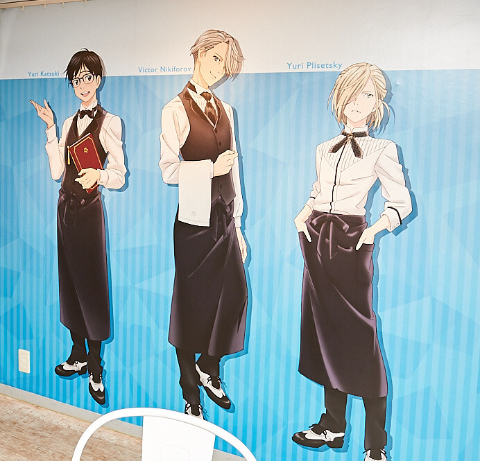 Yuri On Ice Cafe Makes History In Tokyo Photo Report Featured News Tokyo Otaku Mode Tom Shop Figures Merch From Japan