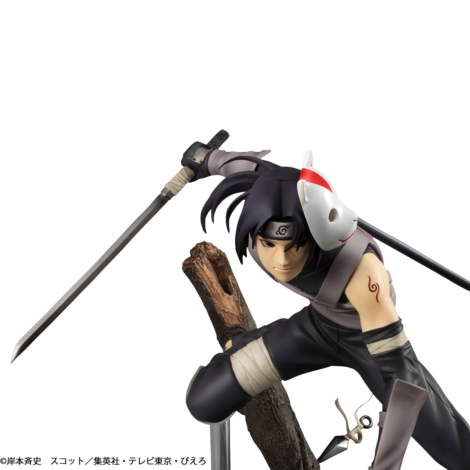Uchiha Itachi is Back in Black in this G.E.M. Anbu Edition Statue! 6