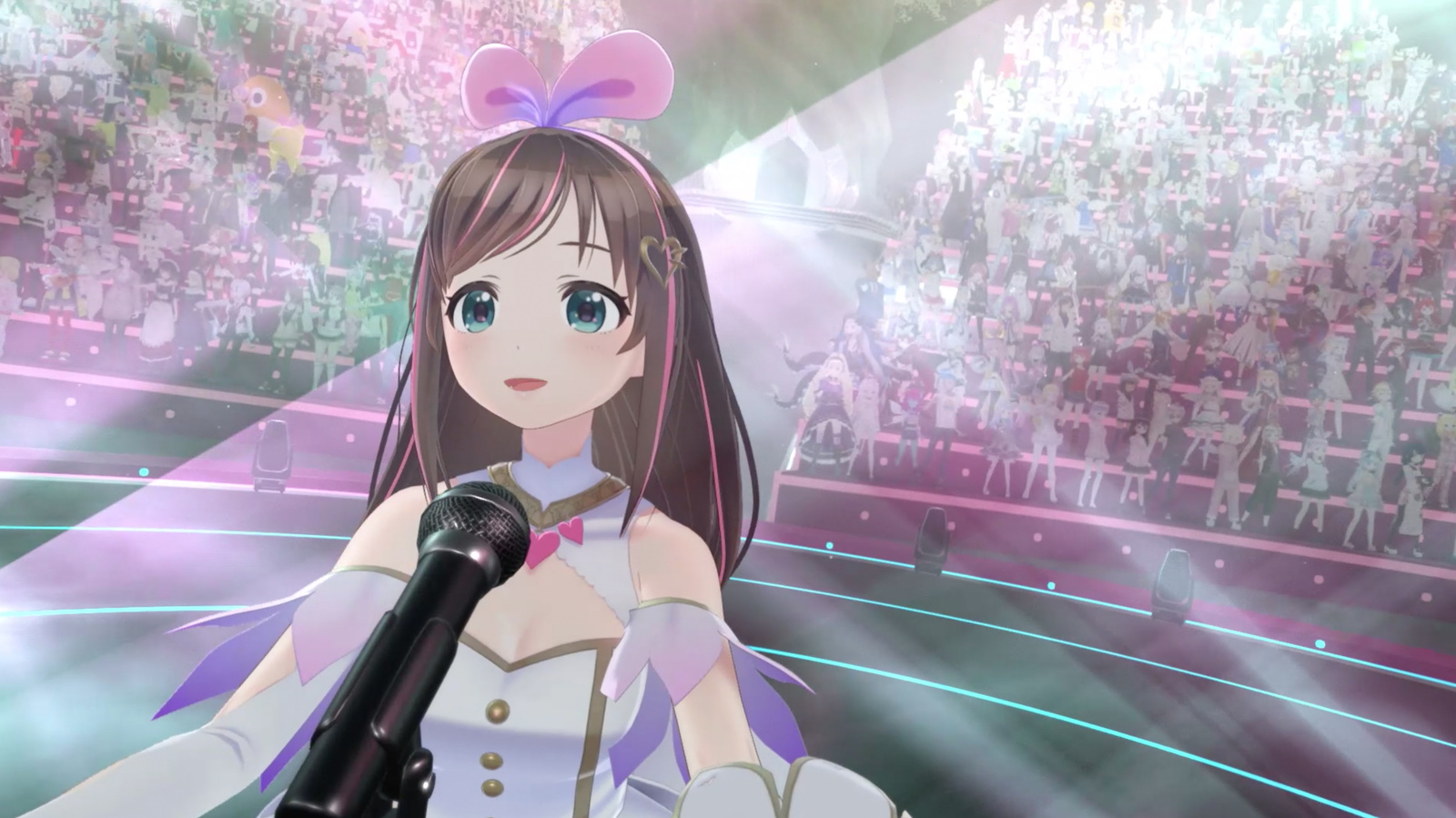 Kizuna AI Announces Anime and Singing AI!