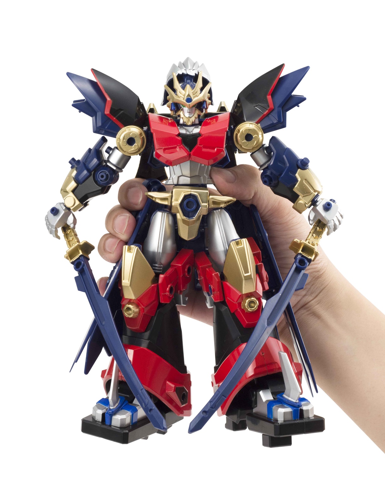 Hazeru Jinoh's size when combined is roughly 220 mm. 1