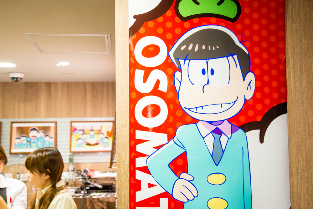 Osomatsu-san Collaboration Cafe Opens at Animate Cafe Ikebukuro No. 3!