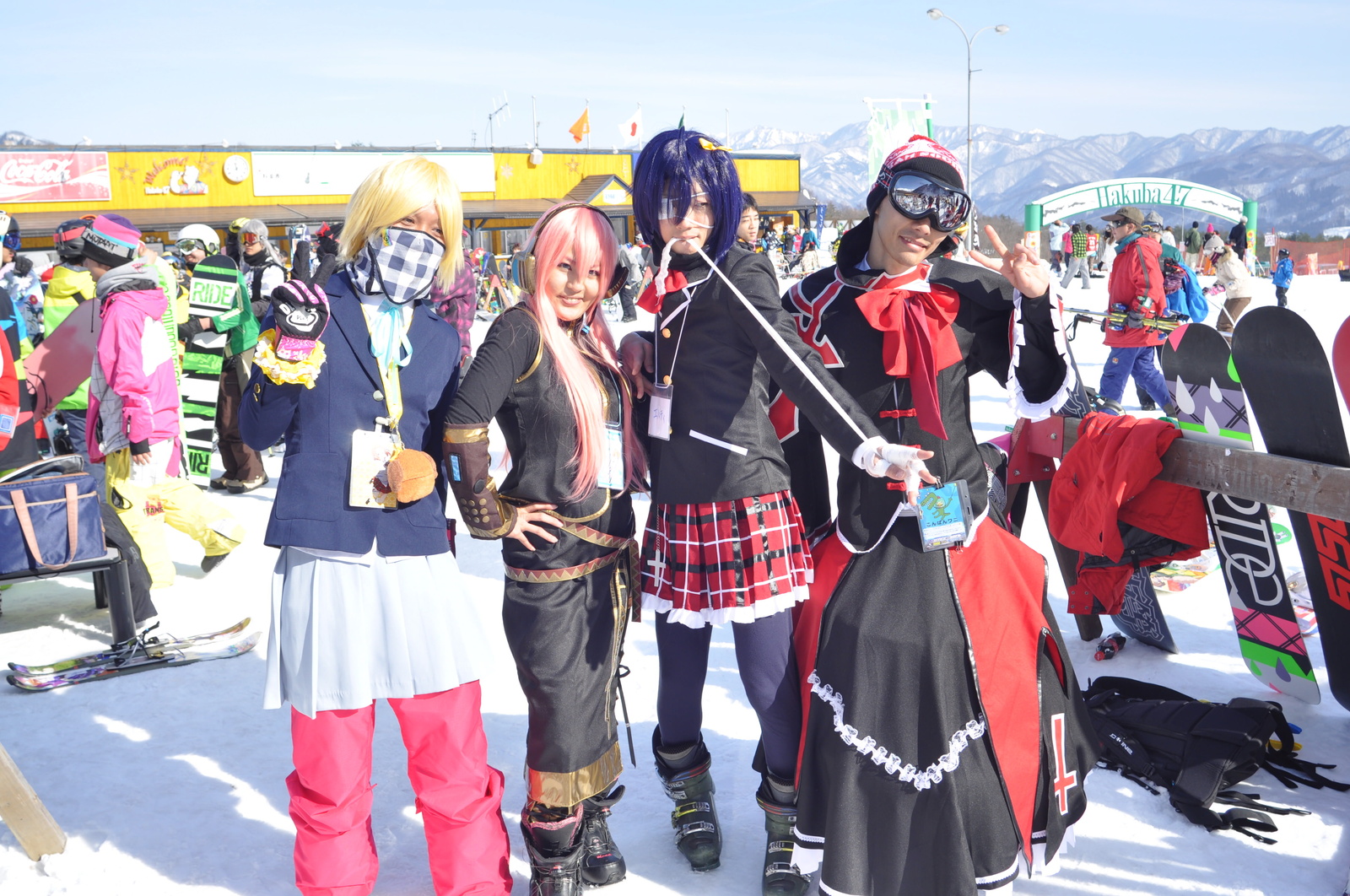 This Year's Trend is Itaita!? The Beautiful Characters Gracing the Slopes Are Drawing Eyes 6
