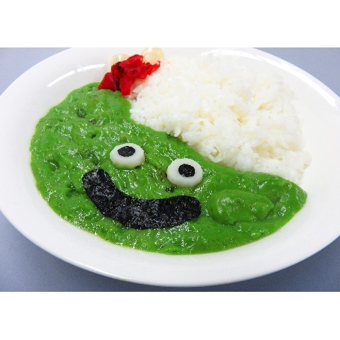 Poisonous-Looking Green Slime Curry Joins the Lineup! → Want Some?