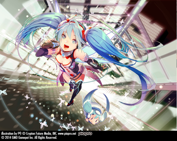 Gamepot by GMO × Hatsune Miku - Collaborative “Hatsune Miku Gamepot Ver.” Unveiled, Special Site Opens!