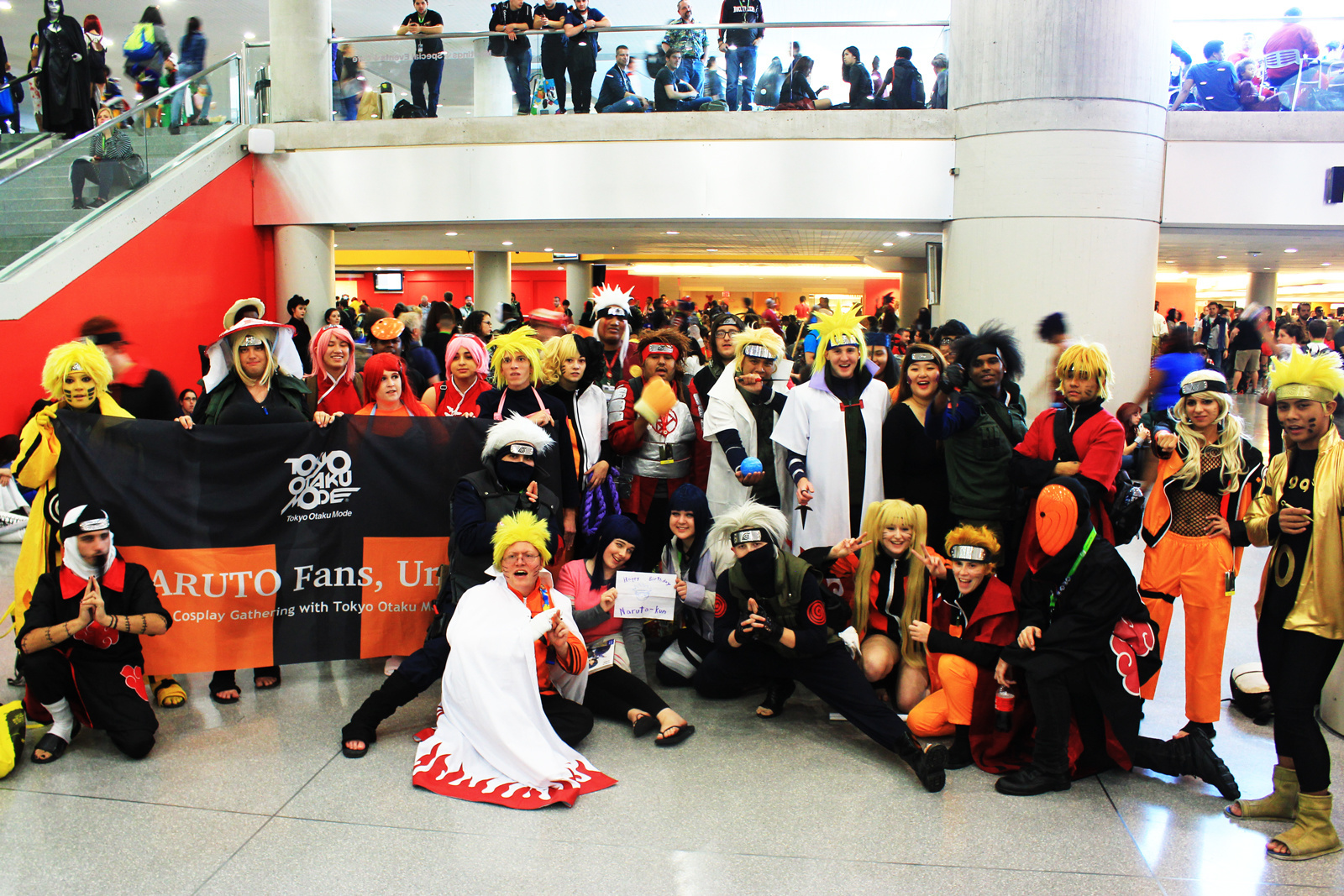 Naruto Cosplayers Gather for Huge Parade at NYCC 2015