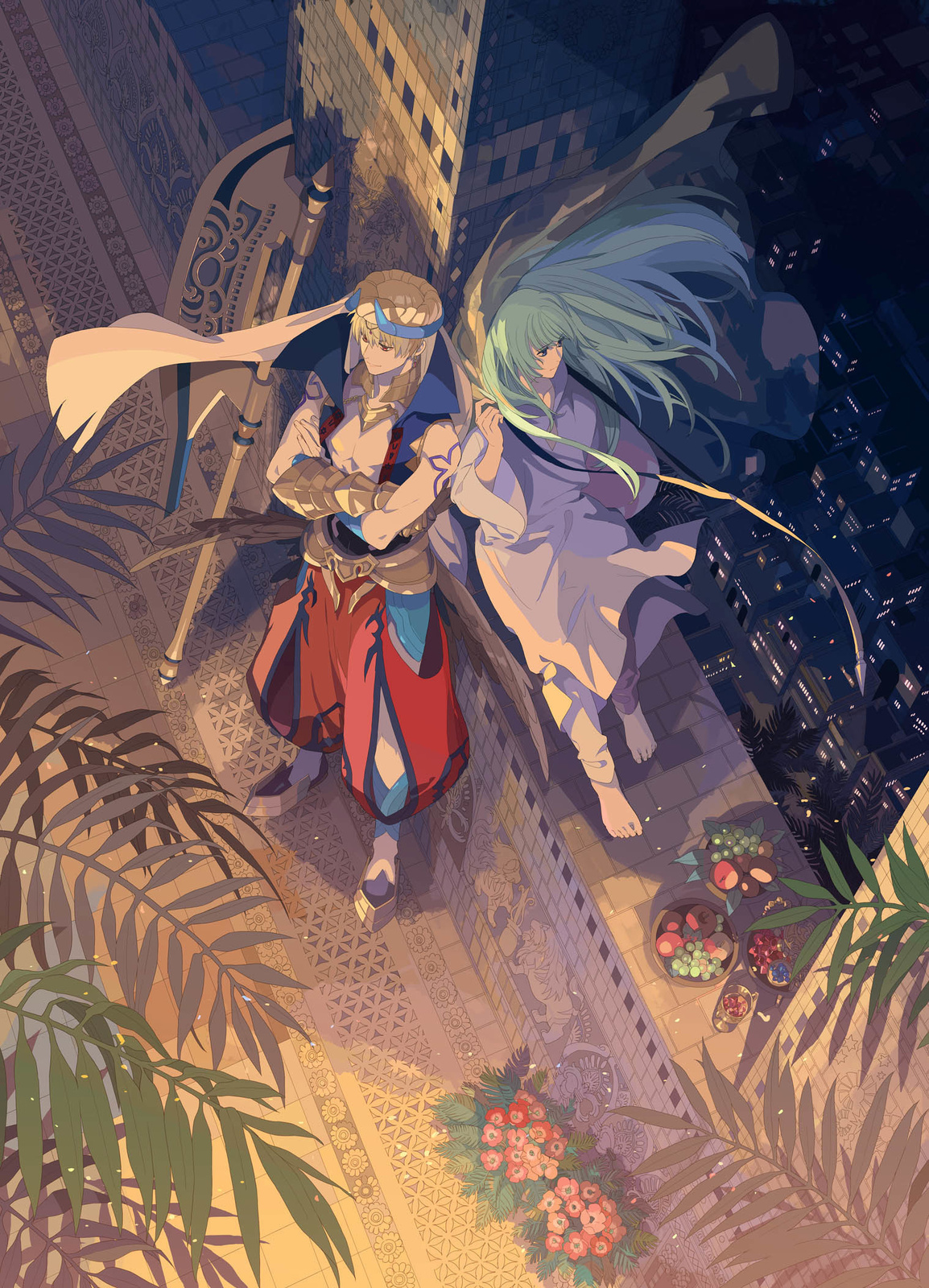 Fate/Grand Order Stage Play Releases Beautiful Artwork of Enkidu and Gilgamesh!