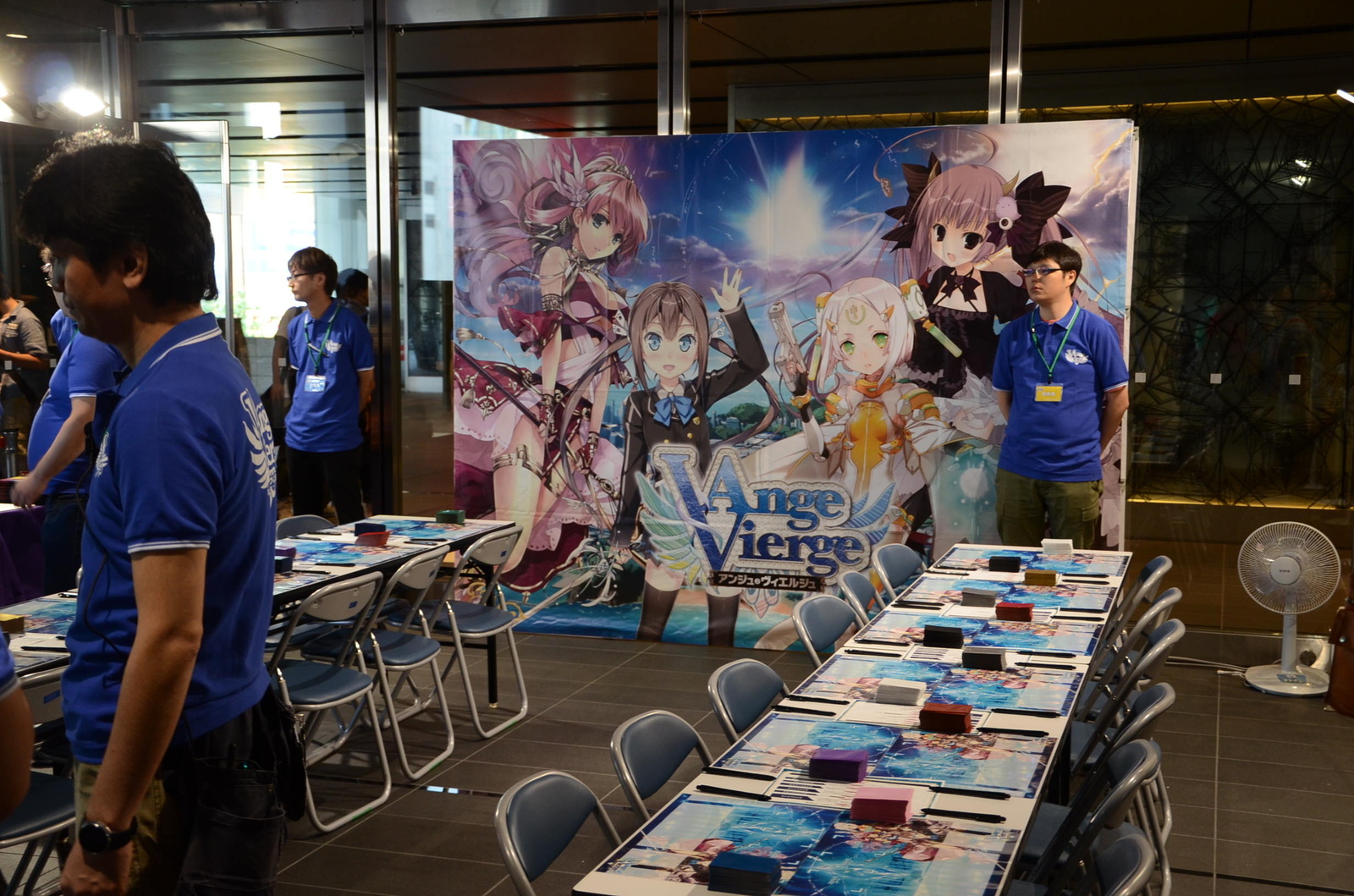 A demo space for the card game Ange Vierge was also set up. 5