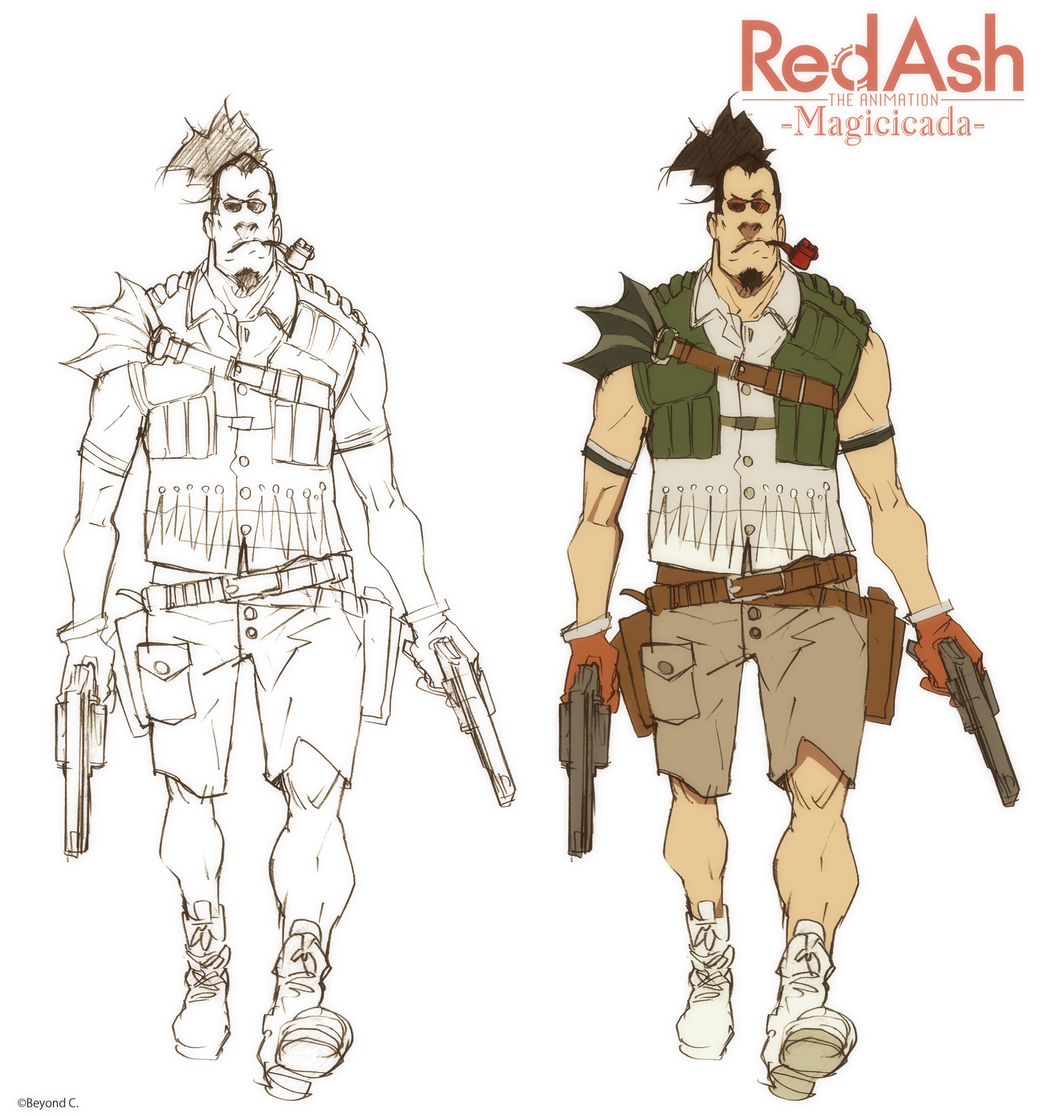 Tyger of "Red Ash THE ANIMATION  -Magicicada-" 11
