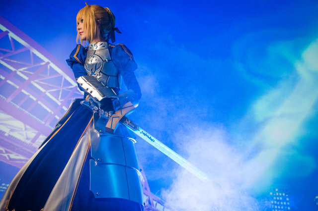 Saber’s Excalibur Brought to Life through Projection Mapping