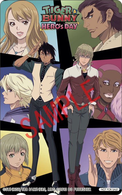 Details on Pre-Order Bonuses for “Tiger & Bunny: Heroes Day”