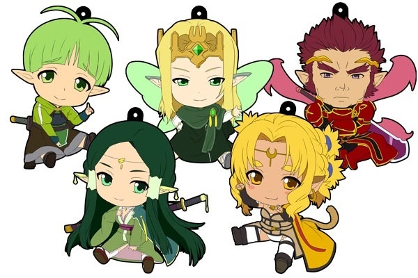 “Sword Art Online” Fairy Dance Arc Petanko-Style Straps to Release in July