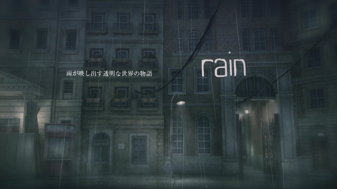 A Game with an Invisible Protagonist: Introducing *Rain* Through a Gameplay Video