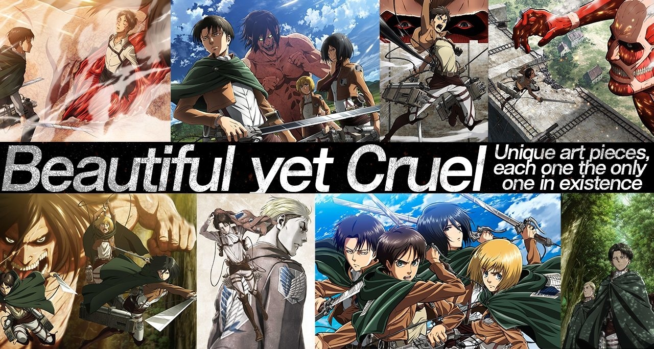 Stake Your Claim on Truly Unique Attack on Titan Art With Anique!