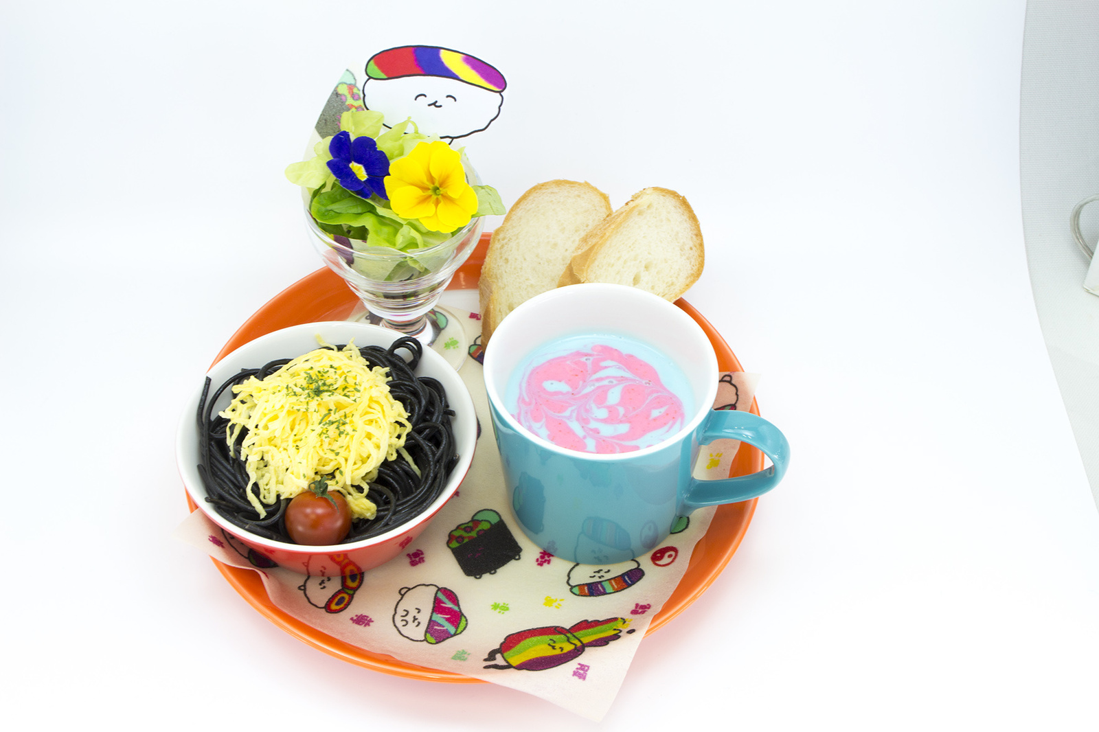 Oshushi Cafe Opening at Harajuku 2.5SPINNS CAFE! 10