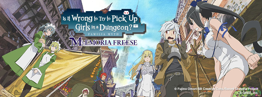 Danmachi Mobile Game Soon to be Available in English!