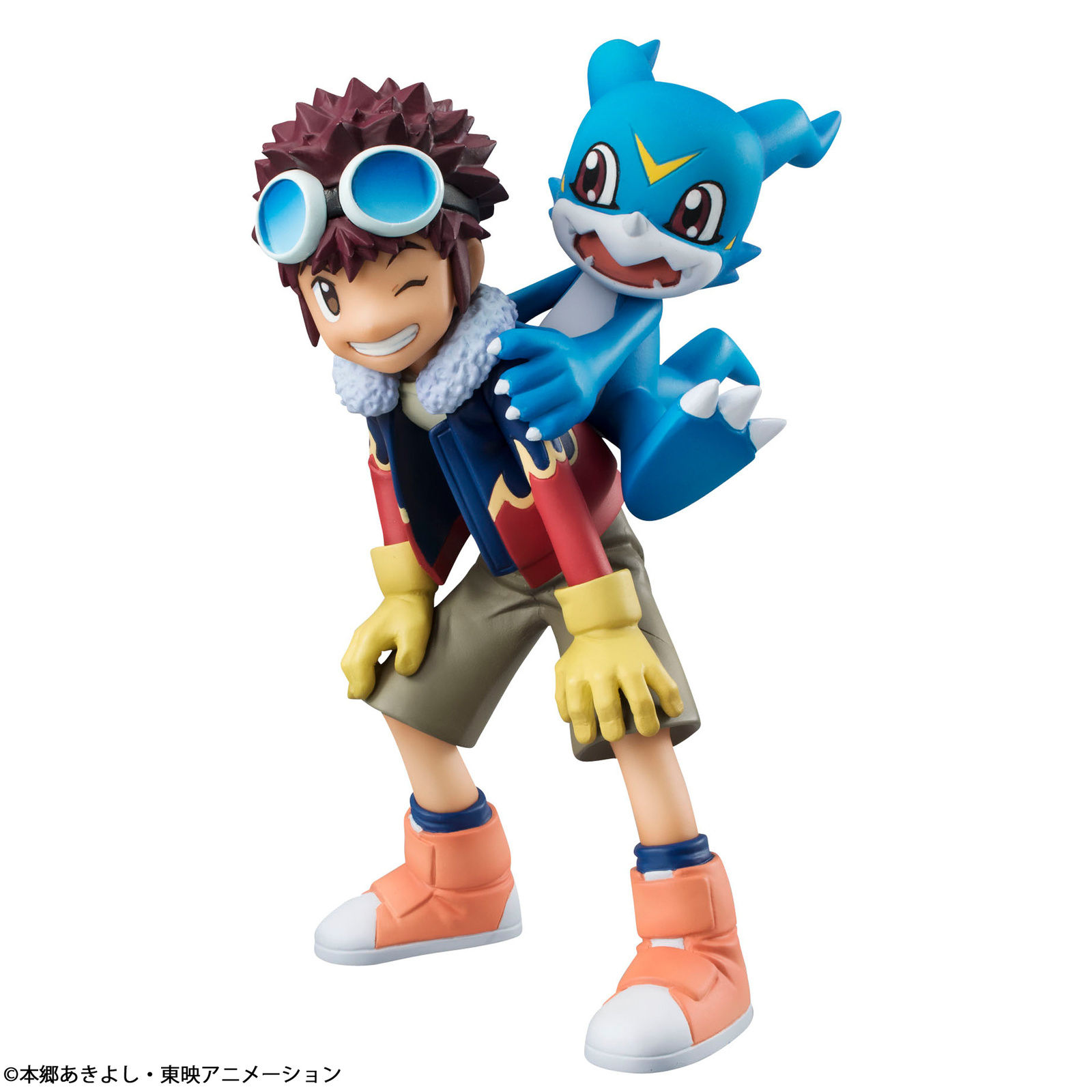 Veemon & Guilmon of Seasons 2 & 3 of Digimon Recreated as New Figures! 0