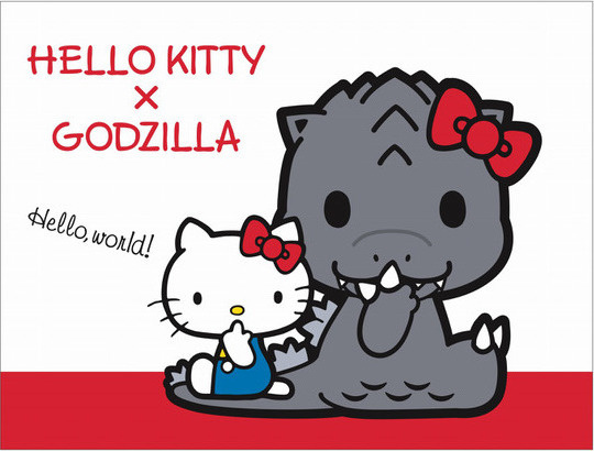 Godzilla Receives Adorable Hello Kitty Makeover in New Collab!