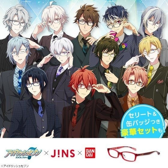 IDOLiSH7 Teams Up With JINS for Branded Glasses Series!