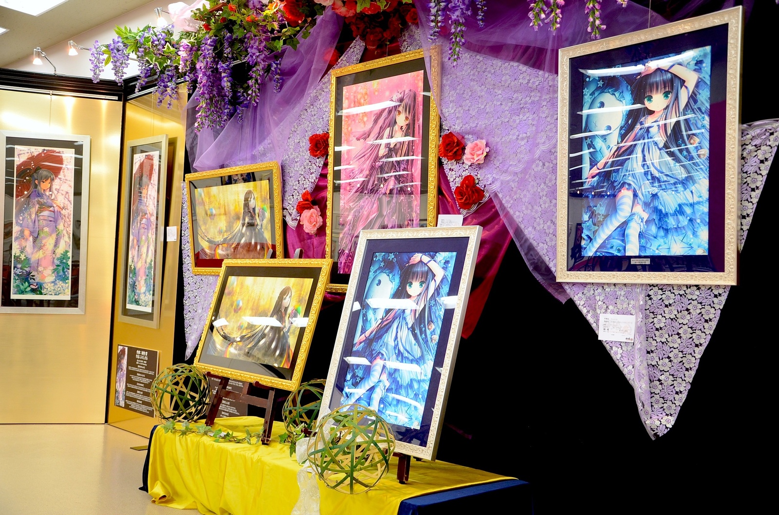 Attendees Enjoyed Gorgeous Illustrations to Their Heart’s Content at “Kamiesai -Miyabi-” Illustration Festival!
