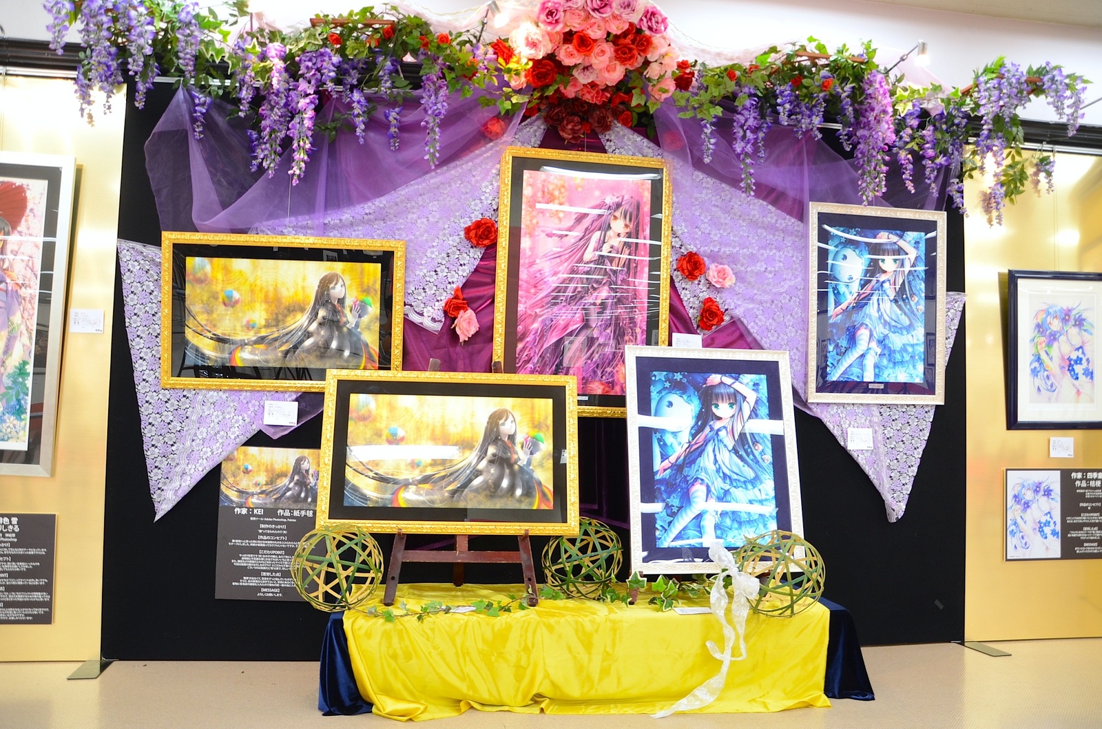 Attendees Enjoyed Gorgeous Illustrations to Their Heart’s Content at “Kamiesai -Miyabi-” Illustration Festival! 2