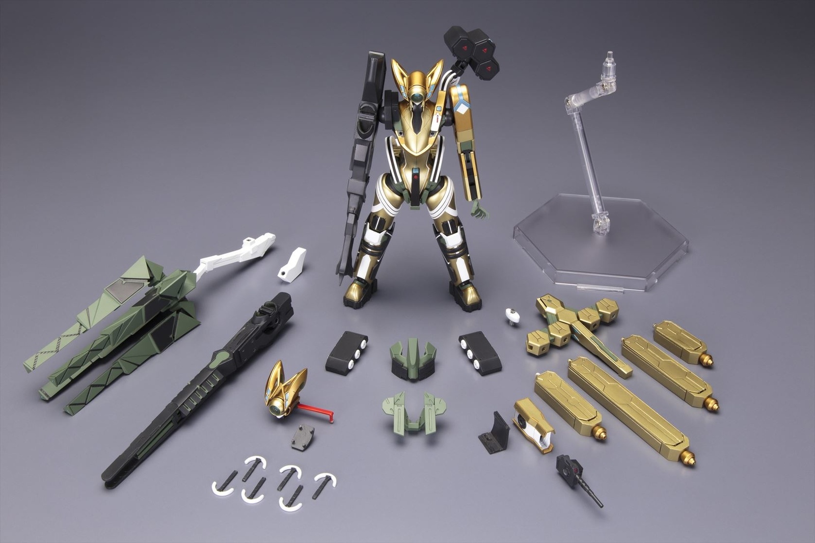 Newest Majestic Prince Model Kit Gold Four to Be Released This October! 8