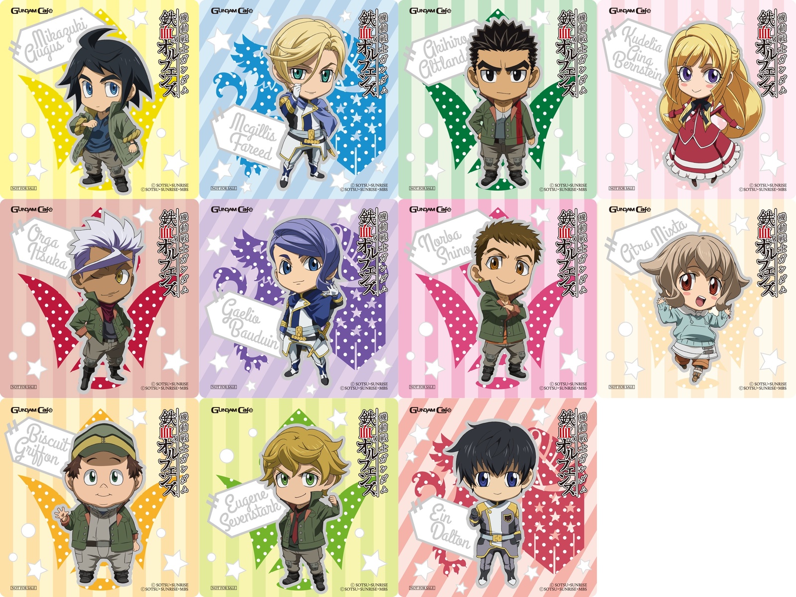 Gundam Cafe Fair Based on Tekkadan of Iron-Blooded Orphans to Open! 7