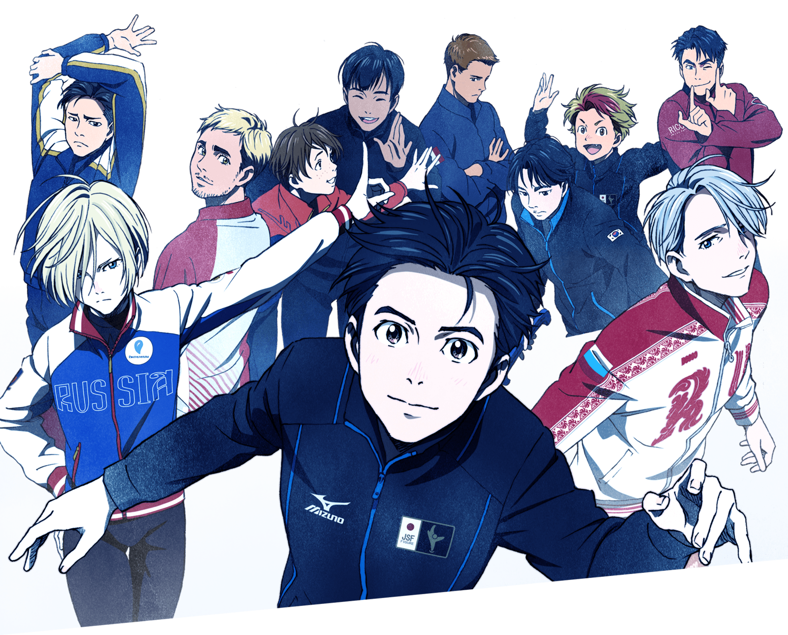 Yuri!!! on Ice Opening by Dean Fujioka Featured in New PV