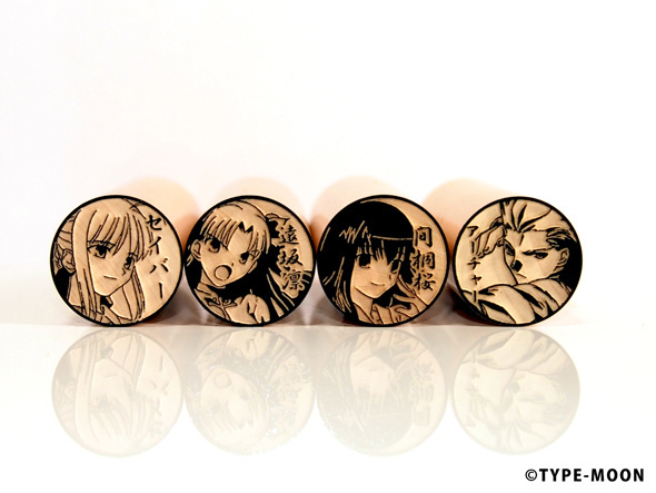 "Fate/stay night" Customized Anime Stamps Now On Sale!