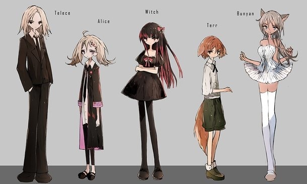 Meet The Characters of Nevermore!!