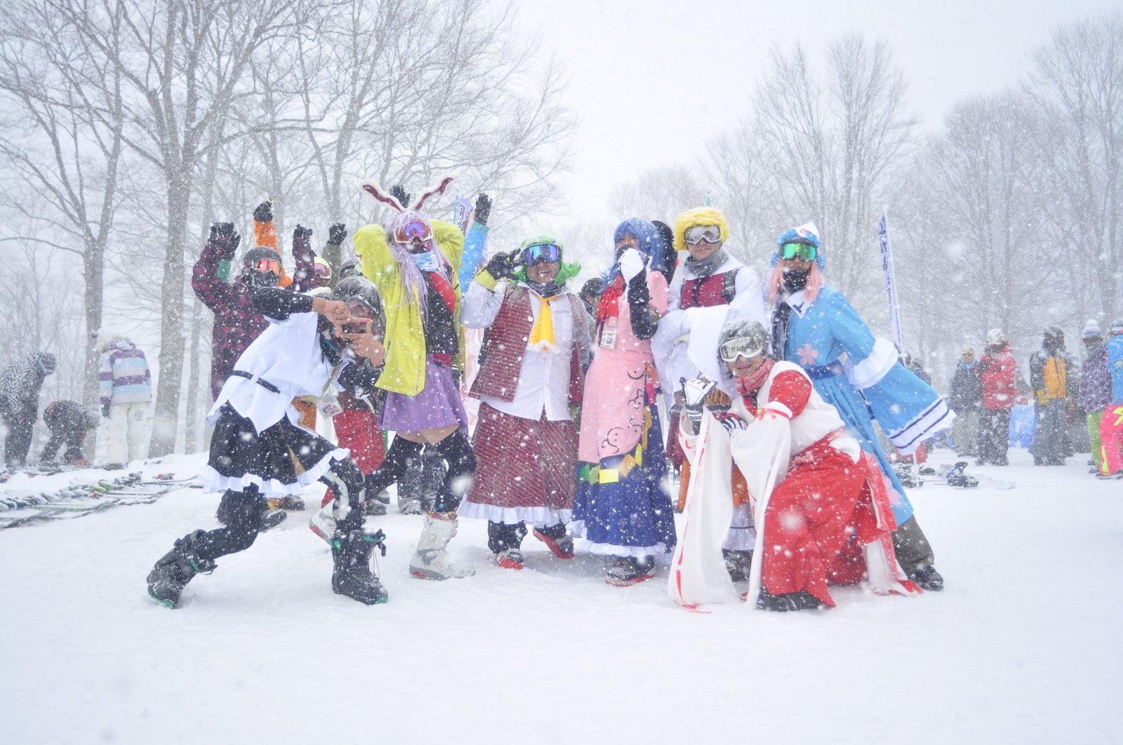 This Year's Trend is Itaita!? The Beautiful Characters Gracing the Slopes Are Drawing Eyes 5