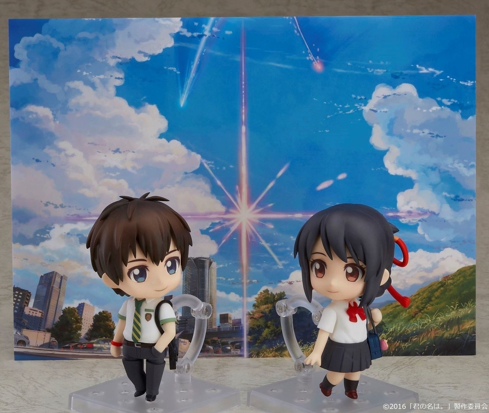 Kimi no Na wa. Mitsuha and Taki Nendoroids Up for Preorder!