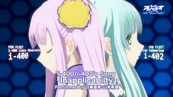 Character Song Video Releases for Arpeggio of Blue Steel - Ars Nova Large-Scale Concert “Live Blue Field”