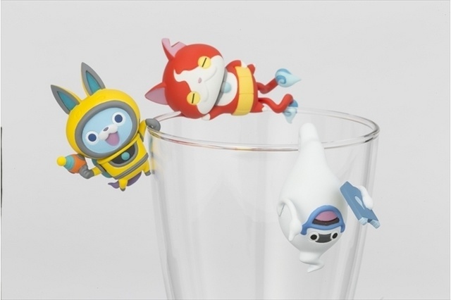 Is That Jibanyan On the Edge of Your Glass? Check Out These “Yo-Kai Watch” Series Cup Toys!