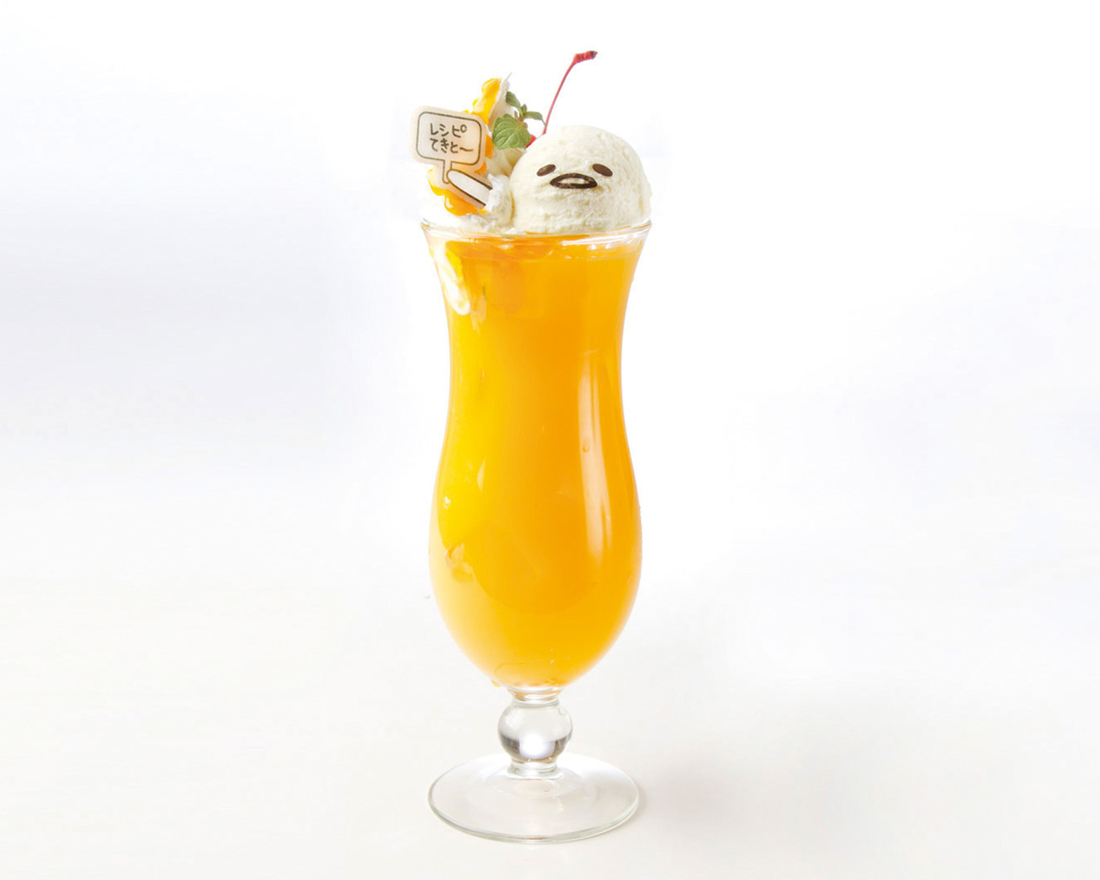 Gude-Orange Soda with Gudetama Ice Cream 4
