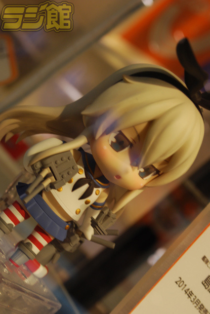 Sample Nendoroid Shimakaze from *Kan Colle* on Display at Guttetsu Cafe in Akihabara!