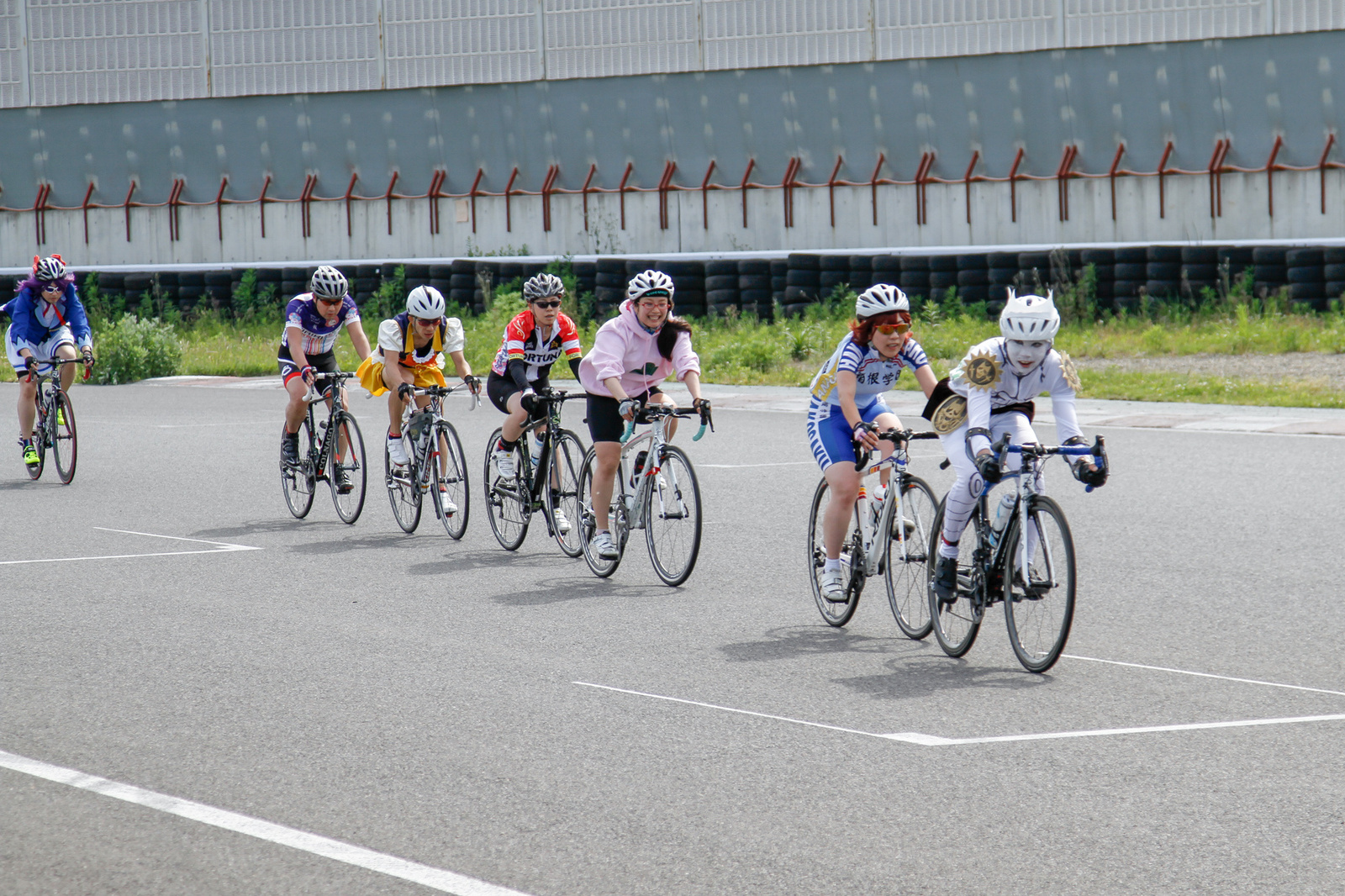 Race with Your Favourite Characters! Late Entries Accepted for the GSR CUP CYCLE RACE from Aug. 18. Shiritsu Ebisu Chugaku’s Rika Mayama to Take Part! 4