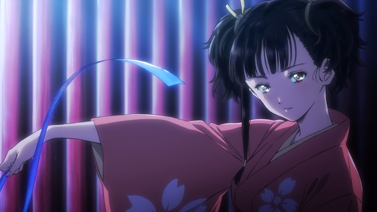 Mumei is a twelve-year-old girl who demonstrates exceptional strength. She is also a Kabaneri herself.  3
