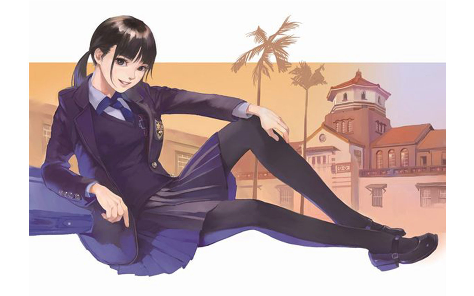 A Taiwan High School Girl Uniform Illustration Encyclopedia is Trending! Popular Illustrator to Hold First Solo Exhibit in Japan 3
