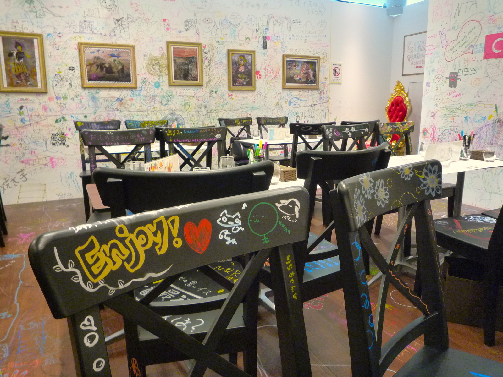 All-You-Can-Draw Rakugaki Café Has Zero Limits! [Photo Report] 47