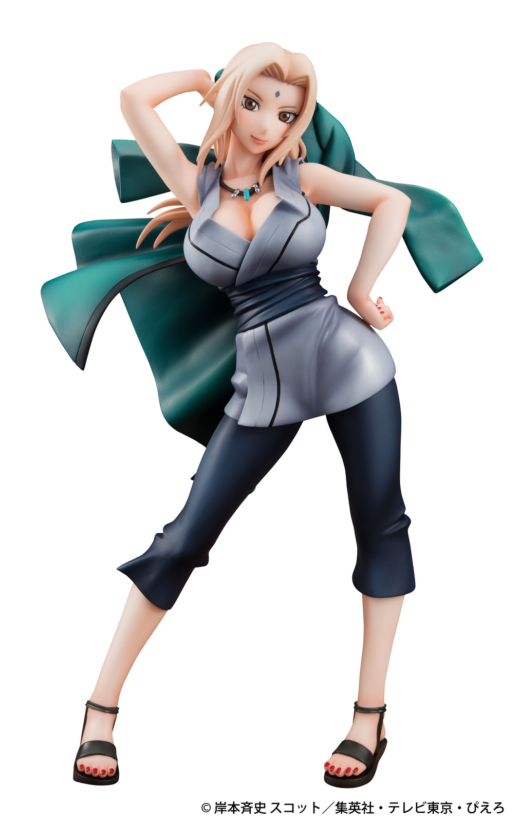 Powerful Tsunade Is Next to Join MegaHouse's Naruto Gals Figure Series!